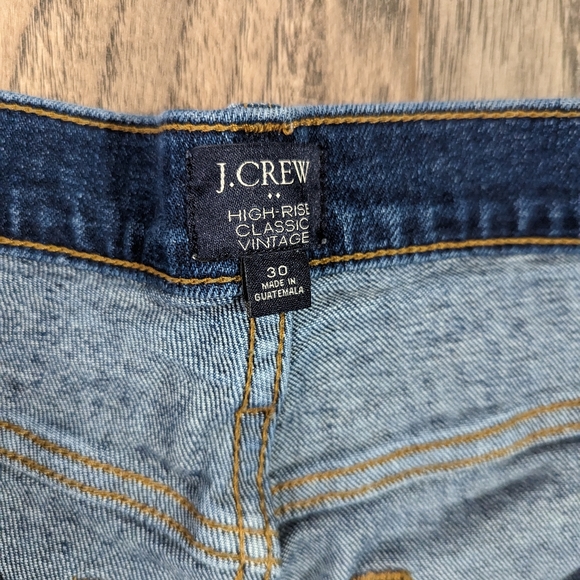 J.Crew High Rise Classic Vintage Jeans - Picture 7 of 7